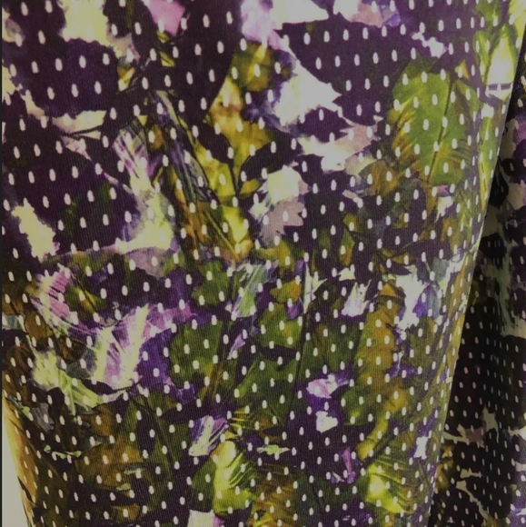 Lululemon | Wunder Under Iris Floral Dot Leggings 6 - Picture 4 of 6